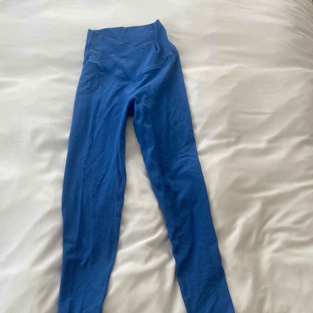 crisscross waffle knit offline aerie leggings